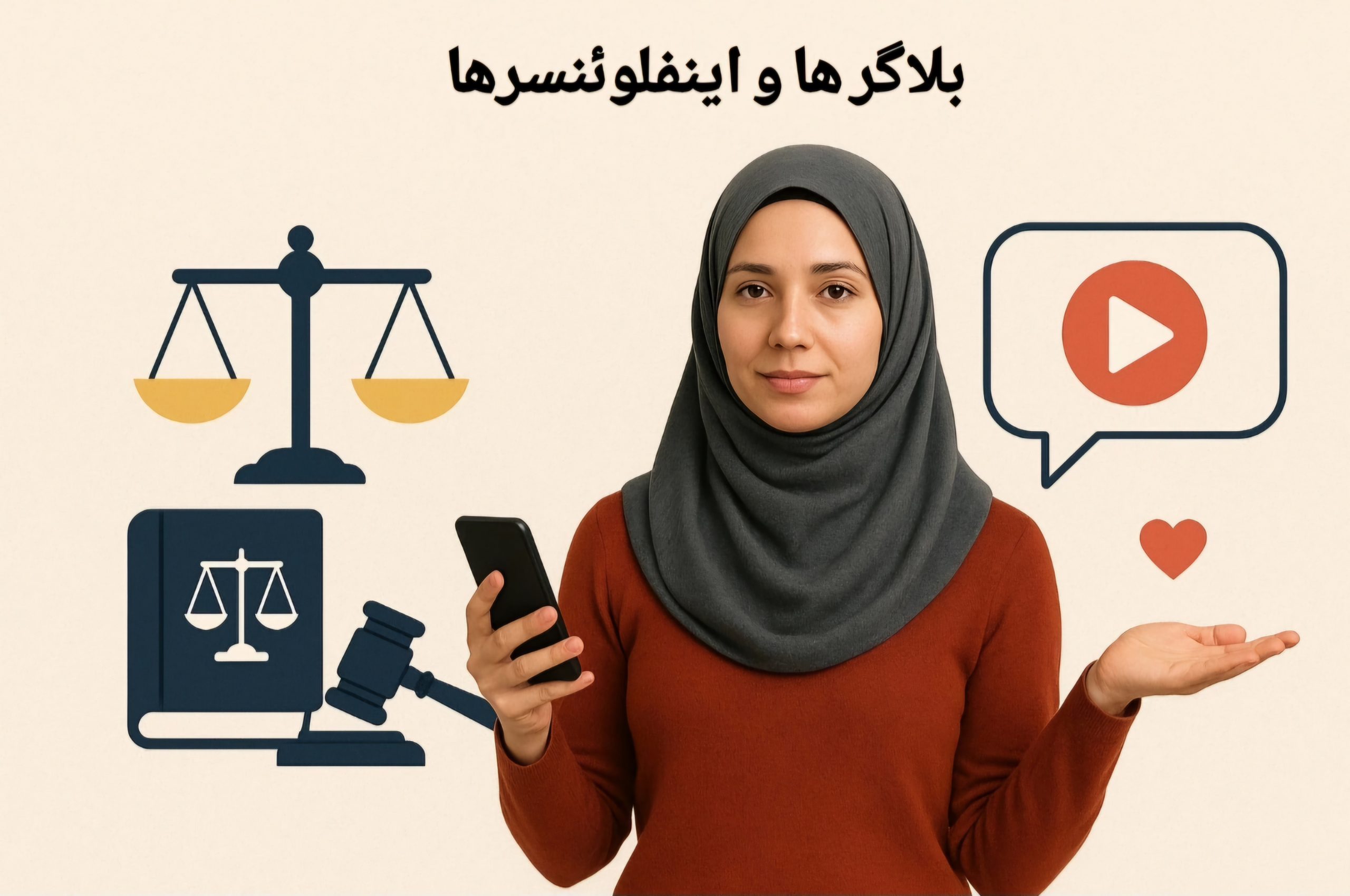 مسئولیت بلاگرها و اینفلوئنسرها در نظام حقوقی ایران