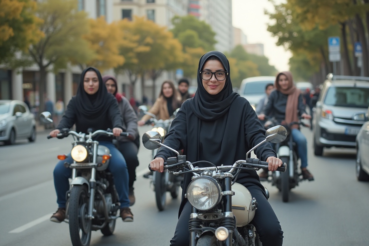موتورسواری زنان در ایران؛ چالشها و راهکارها